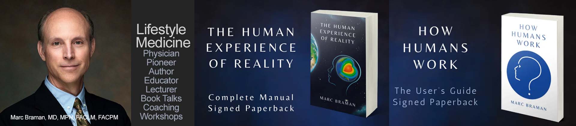 Dr. Marc Braman - Lifestyle Medicine Author Speaker